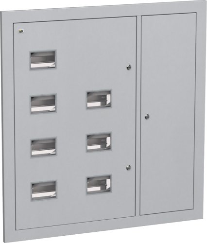 Щит этажный встраеваемый IEK LIGHT ЩЭ-7-Э-L 7кв. (1000х950х110см) с монтажной панелью картинка 